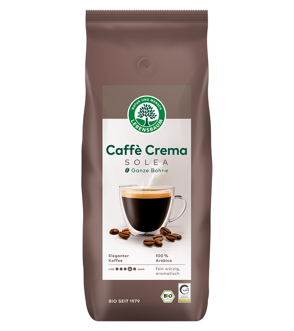 Bio Caffe Crema Solea Kaffee