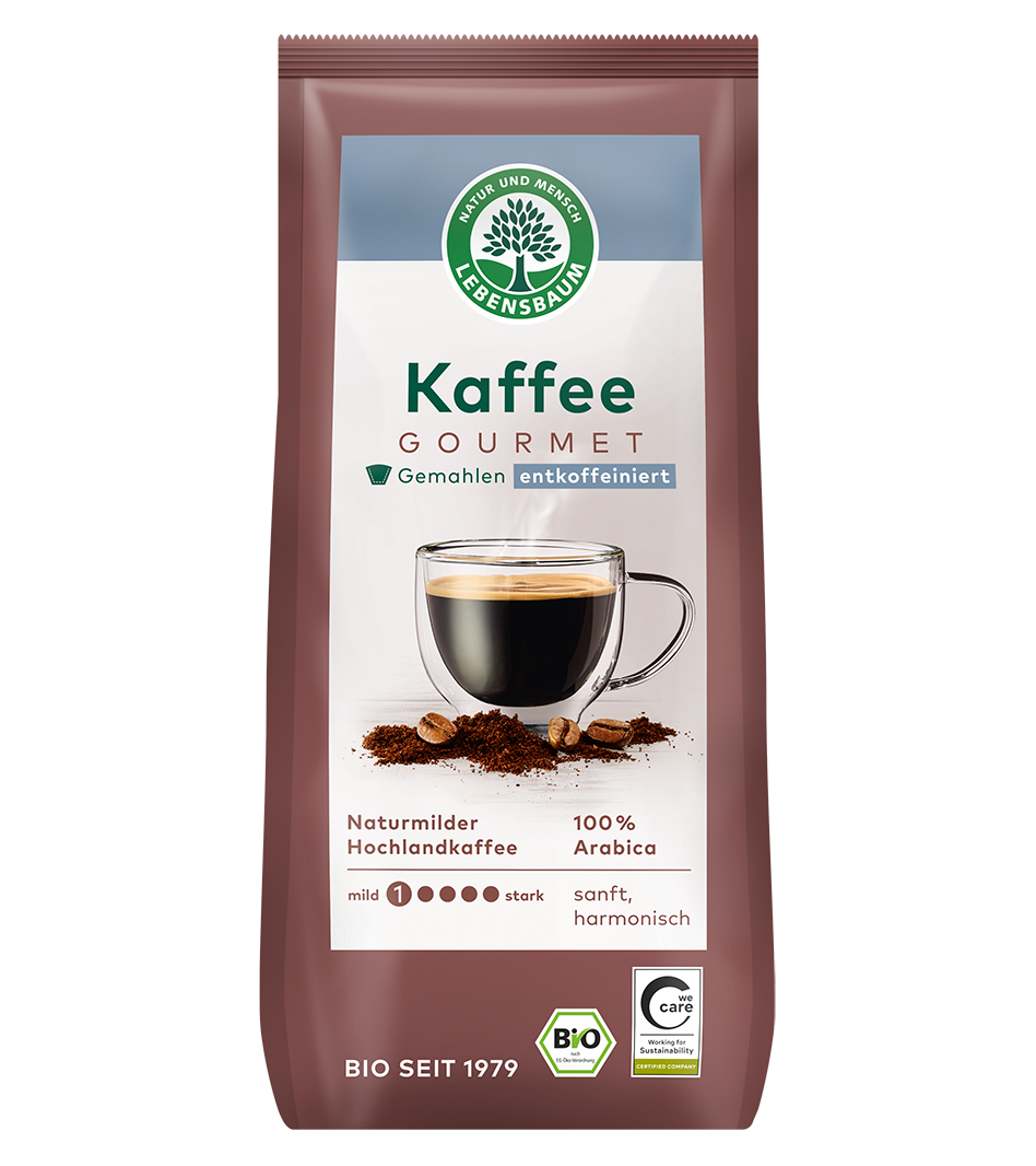 Bio Gourmet Kaffee entkoffeiniert