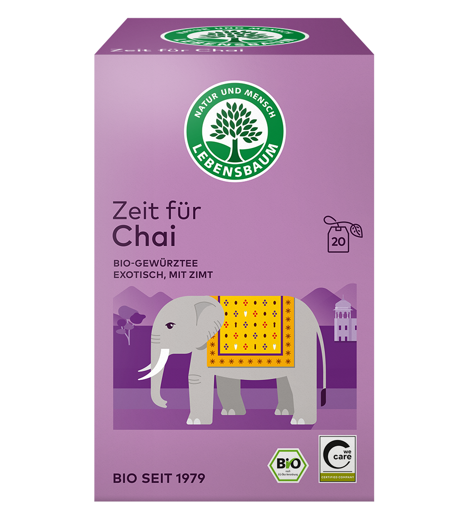 Bio Zeit für Chai Tee