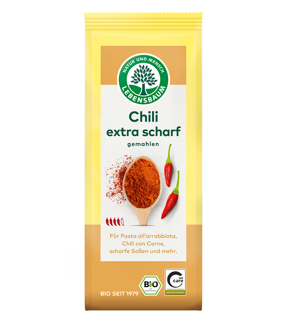 Bio Chili Scharf Gewürz