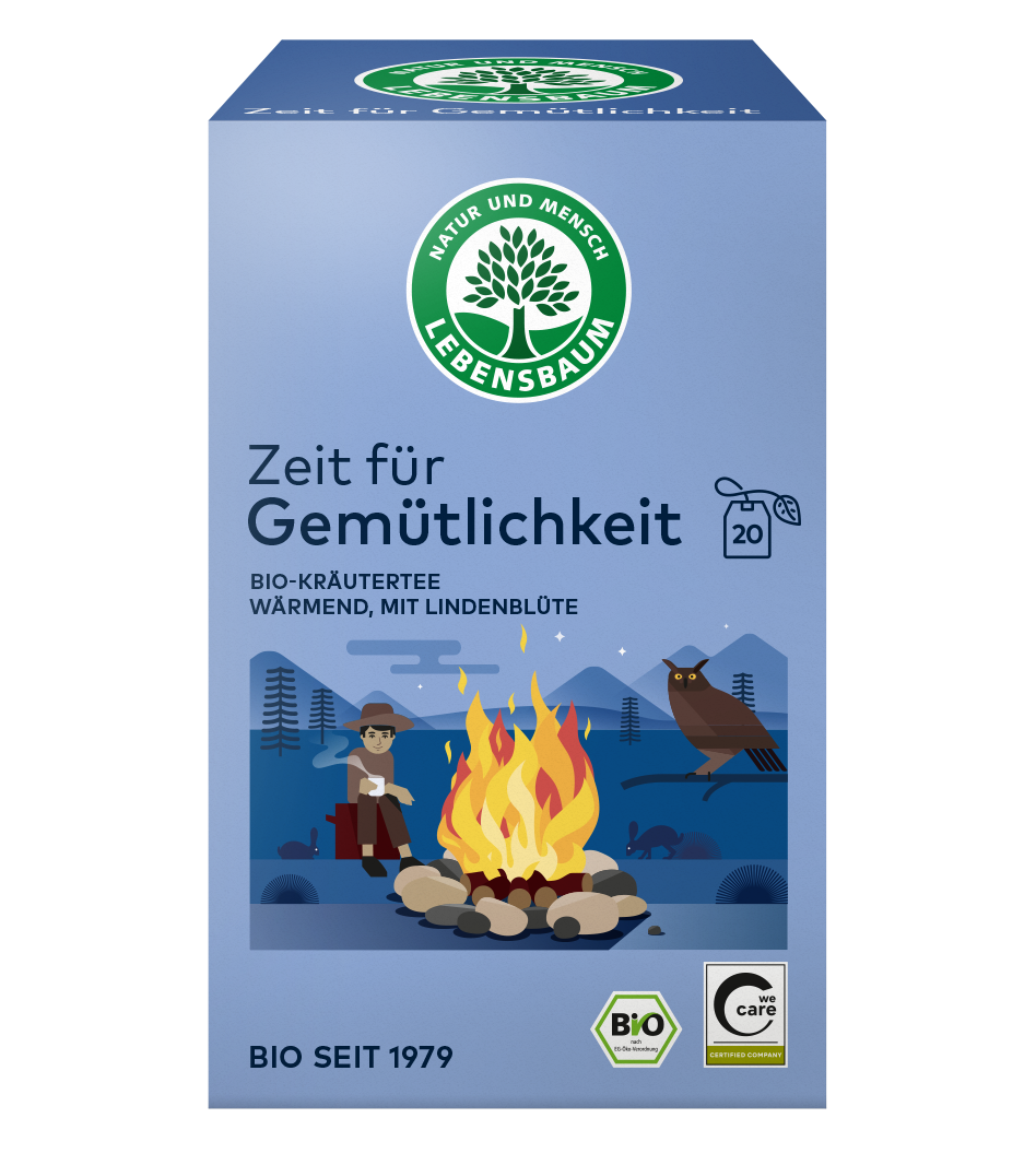 Bio Zeit für Gemütlichkeit Tee