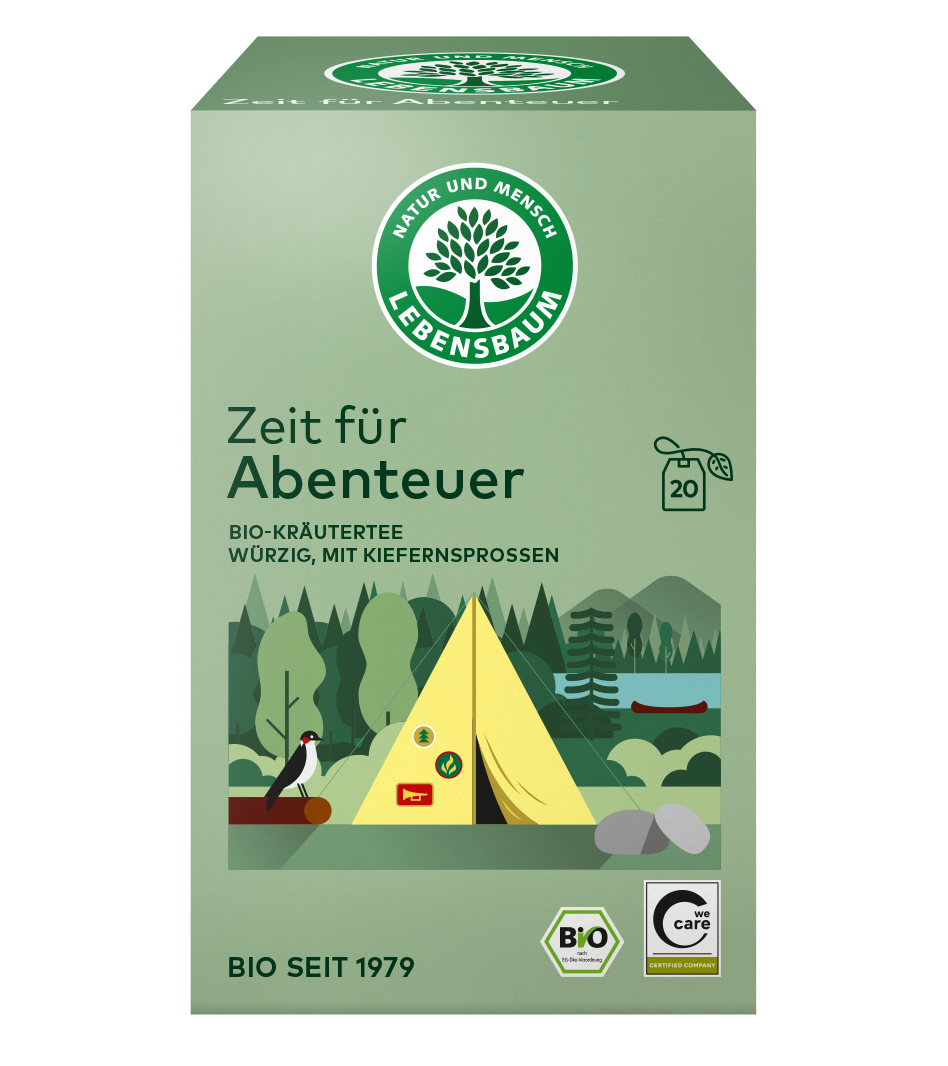 Bio Zeit für Abenteuer Tee